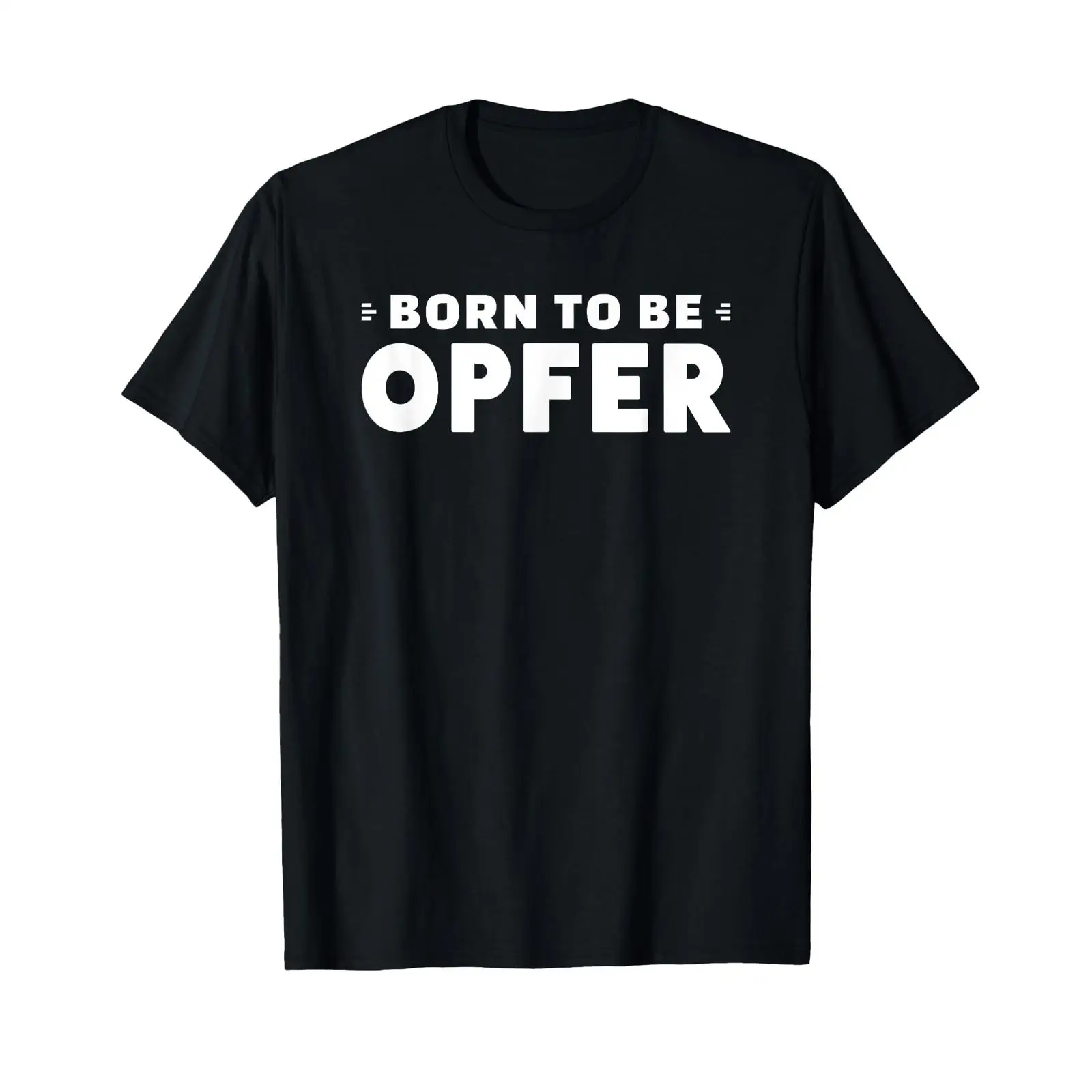 Tee Graphic Print - Born To Be Victim Top Vintage
