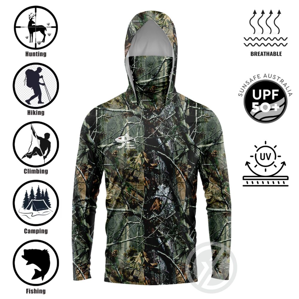 Camicia da Pesca con Cappuccio - Tee Graphic Print recensione e prezzo
