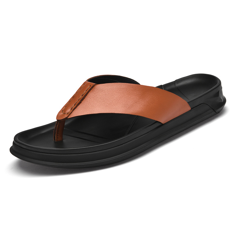 Sandali estivi da uomo in vera - Flip Flop Leather Men recensione e prezzo