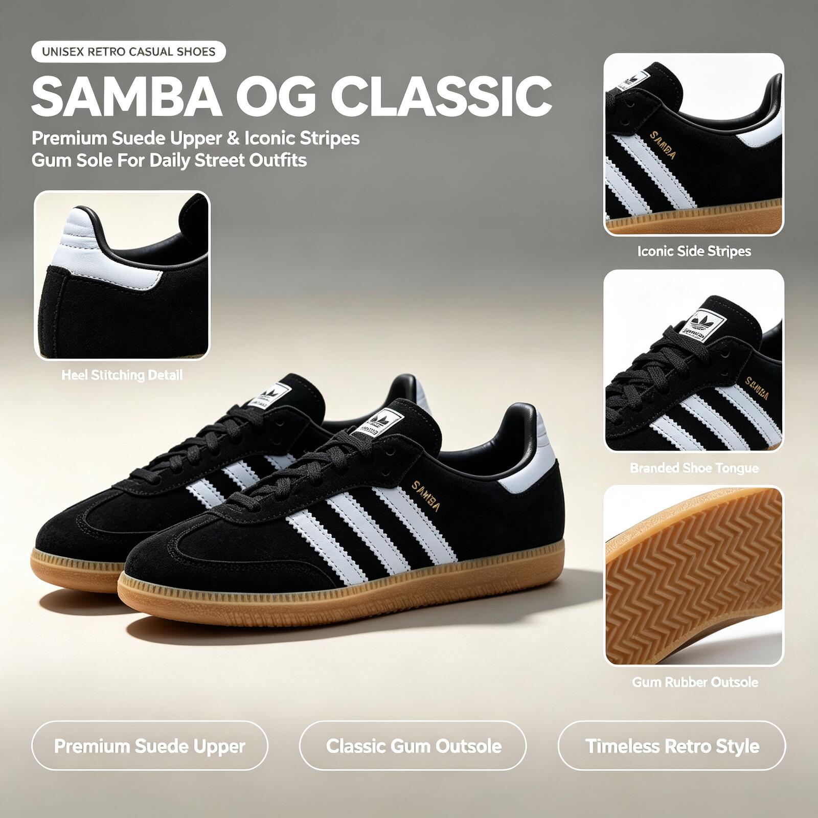 Adidas Originale SAMBA OG IH68 - Adidas Shoes Samba recensione e prezzo